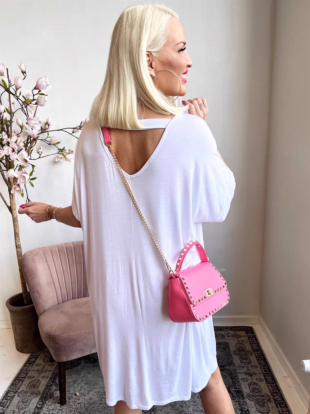 Ella Dress - Kjole med hul i ryggen